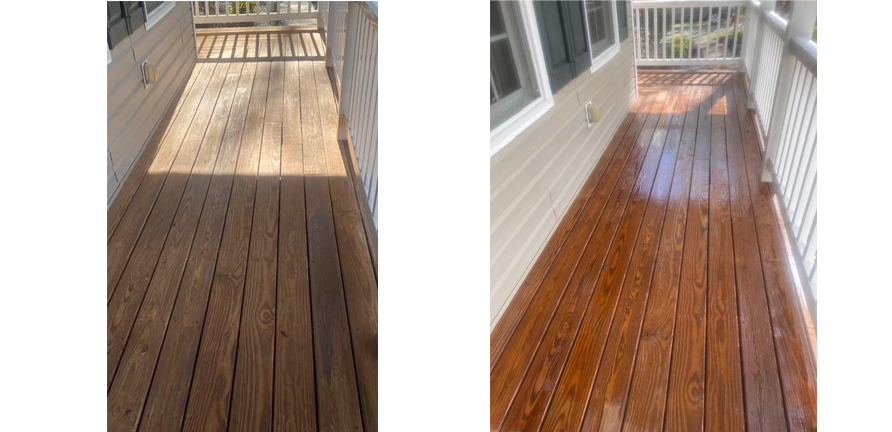 Deck Power Washing